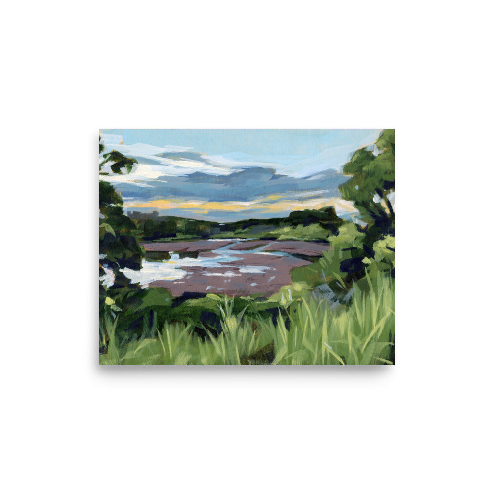 Sellwood Sunset View Print